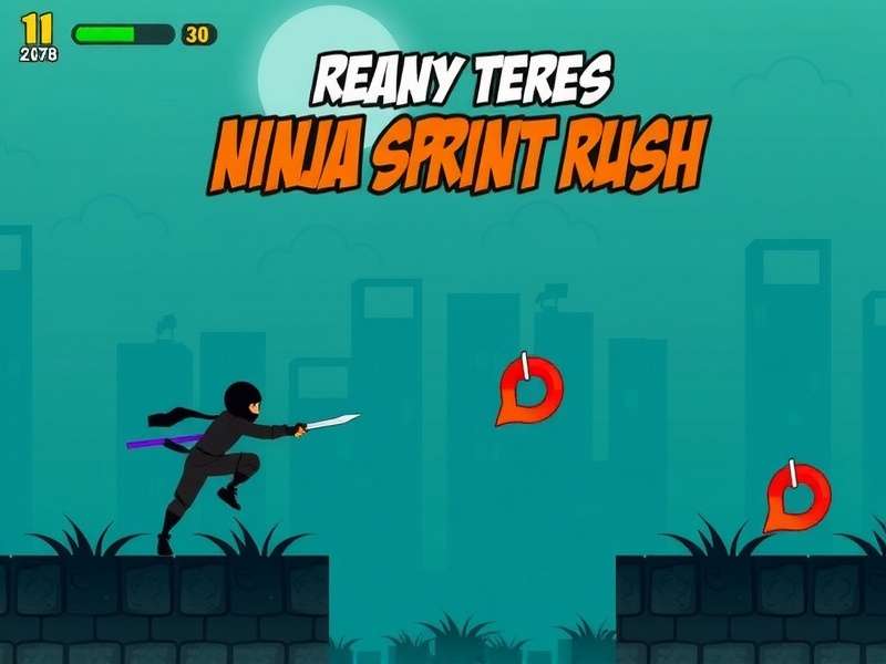 Ninja Sprint Rush Gameplay Screenshot